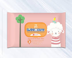 دستمال مرطوب کودک حاوی روغن بادام وی کر