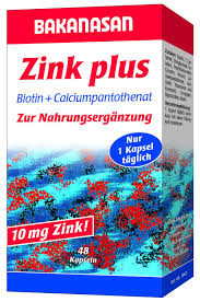 کپسول زینک پلاس 10 mg باکاناسان