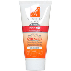 کرم ضد آفتاب SPF50 مناسب پوست های نرمال تا خشک مای