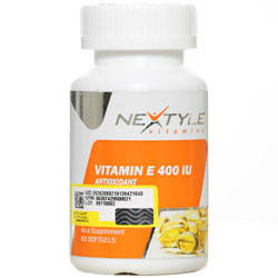 سافت ژل ویتامین ای نکستایل ویتامینز 400 واحدی