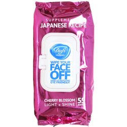 دستمال مرطوب پاک کننده آرایش ژاپنی دافی