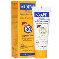 لوسیون ضد آفتاب کودکان و پوست های حساس SPF30 آردن