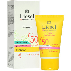 ضد آفتاب سانسل پوست خشک و نرمال +SPF50 لایسل