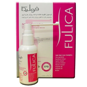 لوسیون تقویت کننده و ضد ریزش مو و ابروی زنانه فولیکا