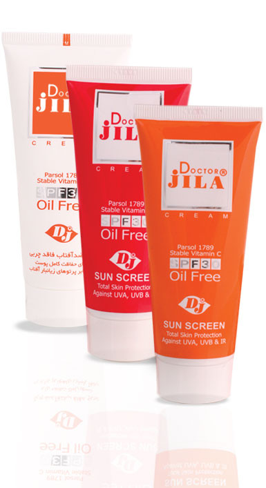 کرم ضدآفتاب بی رنگ spf30 دکتر ژیلا