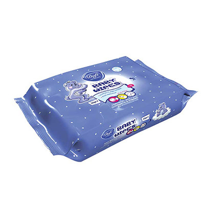 دستمال مرطوب کودک ۲۰عددی دافی