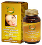 امریکن نچرال ویتامین E 400