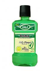 دهانشویه آنتی پلاک ایرشا ۲۵۰ سی سی