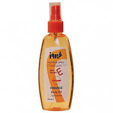 روغن بدن حاوی ویتامین ای فیروز