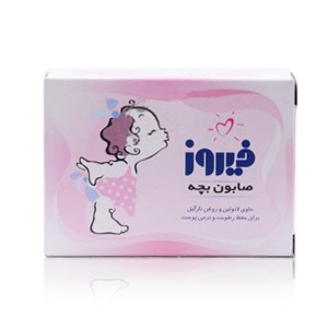 صابون بچه روغن نارگیل صورتی فیروز