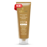 کرم ضد آفتاب رنگی +SPF50 سینره بژ روشن