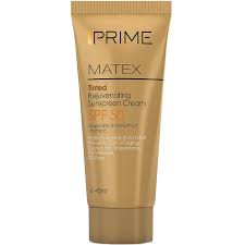 کرم ضد آفتاب جوان کننده رنگی پریم SPF50