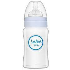 بطری شیر خوری پروپیلن دهانه عریض 150 سی سی