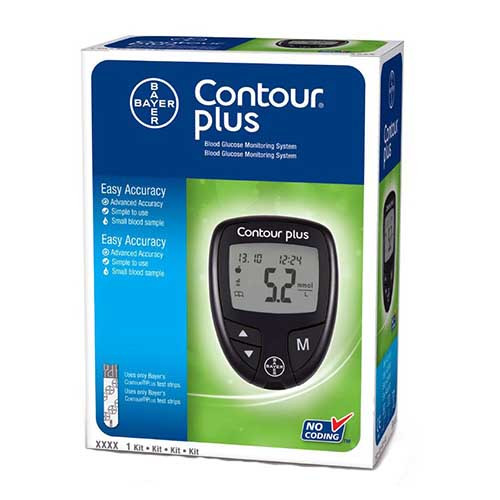 دستگاه تست قند خون بایر Contour Plus
