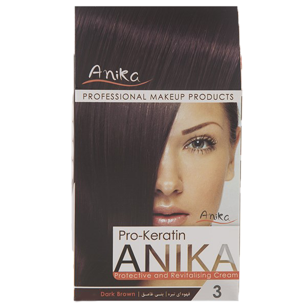 رنگ مو کراتینه آنیکا شماره4