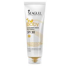 کرم ضد آفتاب کودکان با spf30 سی گل