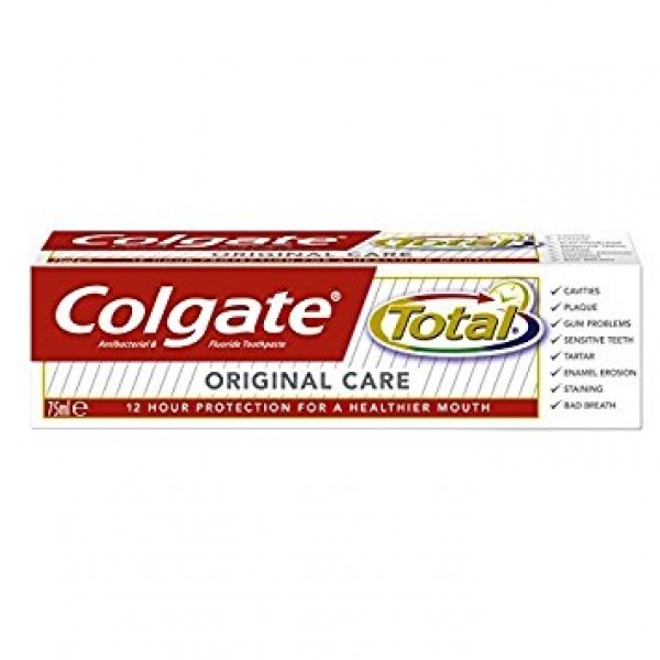 خمیر دندان کلگیت سری Total مدل Original Care حجم 75 میلی لیتر