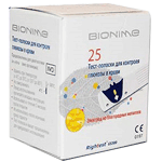 نوار تست قندخون بایونیم Strips 25