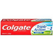 خمیر دندان کلگیت مدل Triple Action 1-2-3 تیوب 100 میلی لیتر