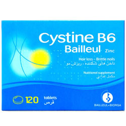 قرص سیستین B6 زینک بایول 120 عددی