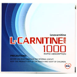 ویال خوراکی ال کارنیتین بی اس کی 1000