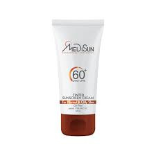 کرم ضد آفتاب رنگی spf60 مدیسان