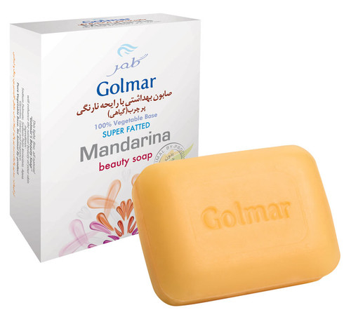 صابون بهداشتی با رایحه نارنگی (پر چرب - گیاهی) گلمر