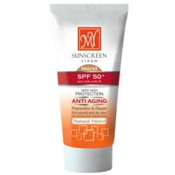 کرم ضد آفتاب شیلد مای Spf 50 کم رنگ