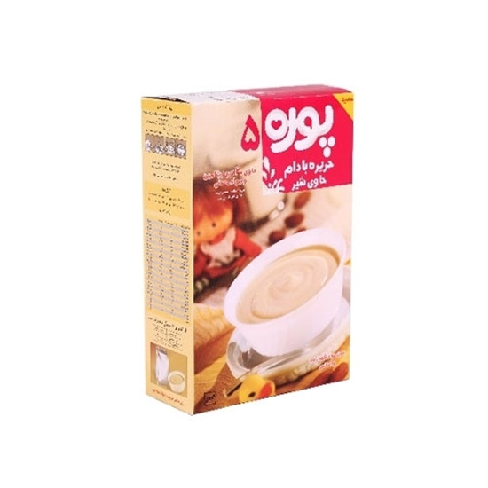 حریره بادام حاوی شیر پوره 5