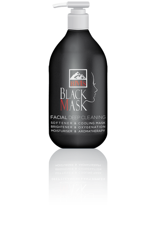 ماسک سیاه صورت با کربن فعال پمپی BMS