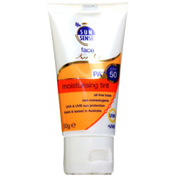 کرم ضدآفتاب آبرسان رنگی سان سنس SPF 50
