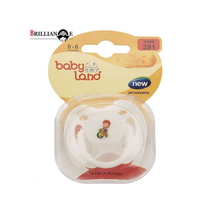 پستانک النا ارتودنسی رنگی سایز یک بی بی لند کد 391