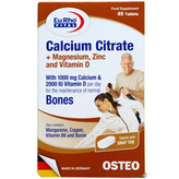 کلسیم سیترات منیزیم زینک+D یورو ویتال