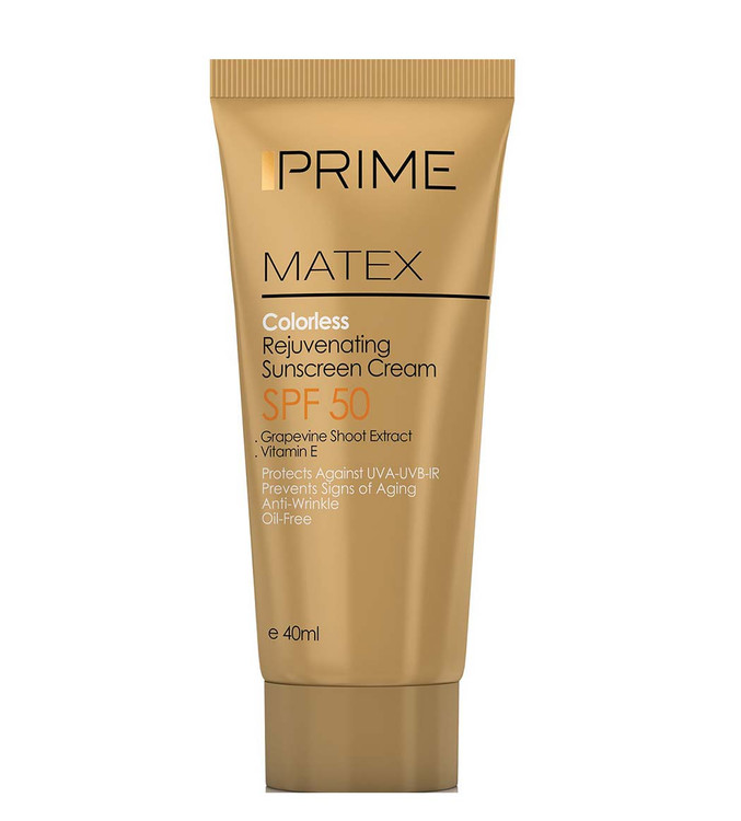 کرم ضد آفتاب جوان کننده اس پی اف 50 پریم بدون رنگ