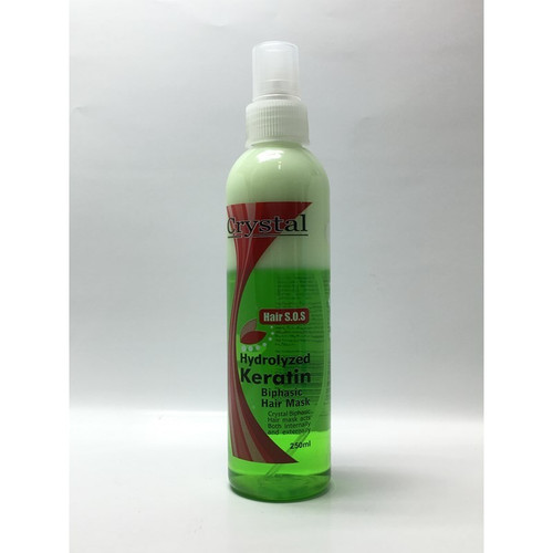 اسپری دوفاز سبز کریستال Crystal Hydrolzed Ceratin
