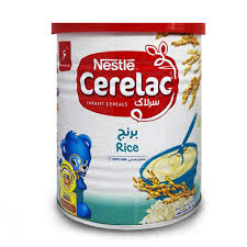 سرلاک برنج به همراه شیر نستله