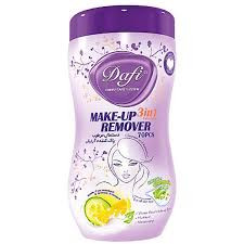 دستمال مرطوب پاک کننده آرایش کمر باریک دافی مدل 3in1 بسته 70 عددی