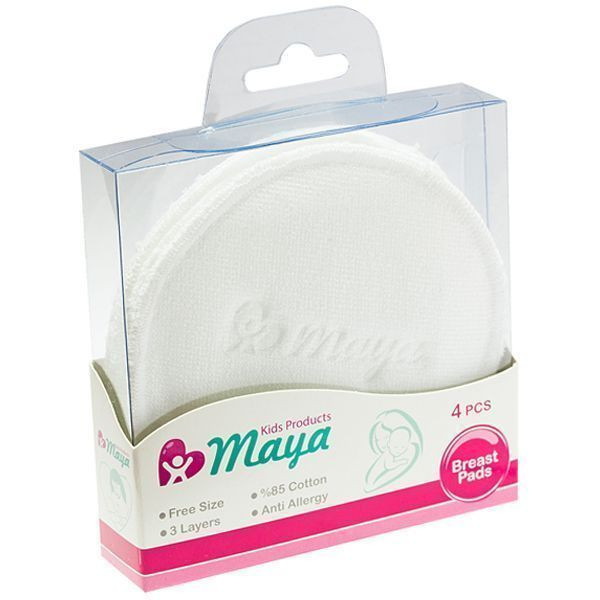 پد سینه قابل شستشو مایا (Maya) بسته 4 عددی