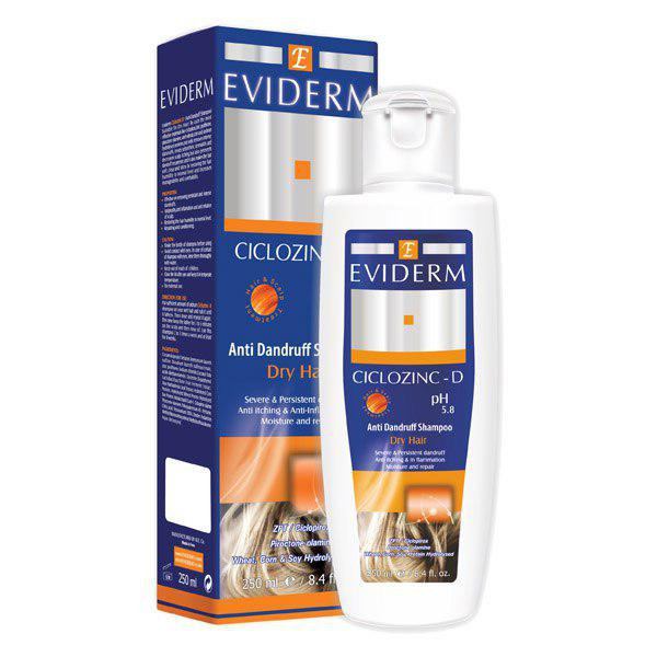 شامپو ضدشوره مناسب موهای خشک اویدرم