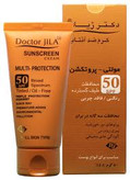 کرم ضدآفتاب مولتی – پروتکشن SPF 50 رنگی دکتر ژیلا
