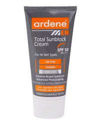 کرم ضد آفتاب آقایان آردن مدل Total SPF50