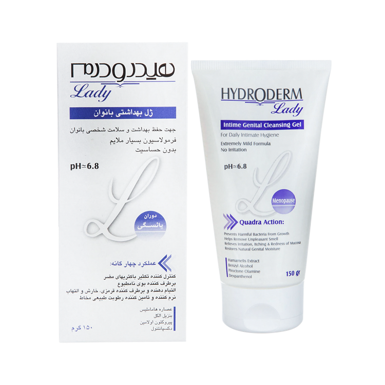 ژل بهداشتی بانوان یائسه هیدرودرم