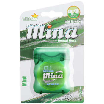 نخ دندان نعنایی مینا استار