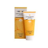 کرم ضد آفتاب رنگی  فاقد چربی spf 30 راسن