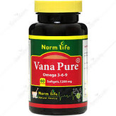 سافت ژل امگا 3 6 9 وانا پیور