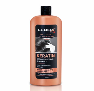 شامپو سر کراتینه لروکس مسی 550 گرمی