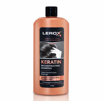 شامپو سر کراتینه لروکس مسی 550 گرمی