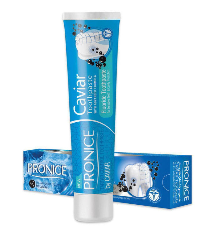 خمیر دندان پرونایس مدل Caviar