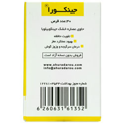 قرص جینکورا اهورادارو