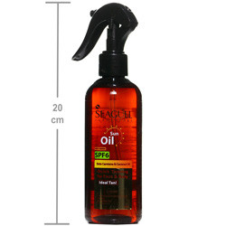 روغن برنزه کننده و ویتامینه SPF6 سی گل